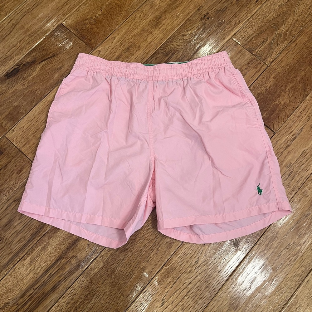 Ralph Lauren Pink Athletic Men Swim Shorts